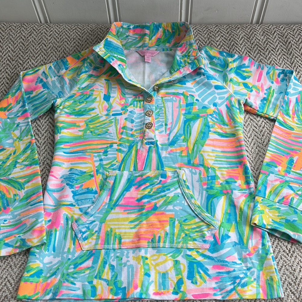 Lilly Pulitzer Captain Popover Sea Salt and Sand